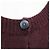 Hermès Hermes Wollstrickjacke Braun Bordeaux - Ansicht 3