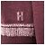 Hermès Hermes Wollstrickjacke Braun Bordeaux - Ansicht 5