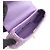 Borsa a spalla in tessuto trapuntato viola Chanel Porpora - vista 3