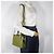 Bolsa de ombro em couro verde Salvatore Ferragamo - vista 16