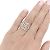 Messika Ring, "Arabesque", Weißgold, Diamanten. - Ansicht 6