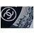 Chanel, Sciarpa in cashmere CC Cinema in blu e bianco Grigio - vista 3