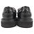 Zapatos de piel de ternera cepillada Christian Dior Negro Blanco - vista 5