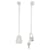 Brincos de crochê Kelly da Hermès Ouro branco