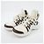 Sneakers Louis Vuitton LV Archlight in vernice monogram Bianco - vista 3