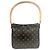Borsa a Spalla Looping MM Monogramma Louis Vuitton Marrone