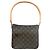 Borsa a Spalla Looping MM Monogramma Louis Vuitton Marrone - vista 4