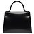 Hermès Borsa HERMES Kelly 28 in Pelle Nera - 103078 Nero - vista 4