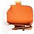 Monedero Constance Naranja Hermès - vista 5
