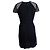 Schwarz paneliertes Spitzenkleid von Burberry - Ansicht 4