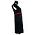 Schwarzes technisches Jersey-Kleid mit Blumen und Rollkragen von Gucci - Ansicht 5