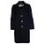 Abrigo de lana y cachemira Samborne de Burberry Negro