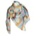 Jacquemus, Bufanda cuadrada de seda y algodón multicolor  - vista 1
