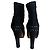 2000s Prada Milano - Vintage suede booties with silver pearl studs Black Silvery - view 2