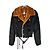 Chaqueta Jean Paul Gaultier Negro Naranja Azul marino