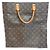 Louis Vuitton Borsa Piatta Monogramma - MI864 Marrone - vista 2