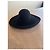 Cappello a tesa larga Chanel in Seta Nero - vista 6