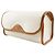 Pochette in PVC Off-white Christian Dior Bianco sporco - vista 2