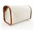 Pochette in PVC Off-white Christian Dior Bianco sporco - vista 3