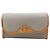 Pochette in PVC grigia Christian Dior Marrone