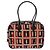 Hermès HERMES Plume 28 Indigo Noir Borsa C Stamp Nero Rosso Beige