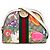 Gucci Marrone Piccolo GG Supreme Flora Ophidia Dome Crossbody Beige