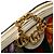 Gucci Marrone Piccolo GG Supreme Flora Ophidia Dome Crossbody Beige - vista 7