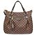 Evora Borsa a mano/sacchetto a spalla Louis Vuitton Damier Évora MM per donne Marrone Damier ebene