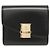 Salvatore Ferragamo Leder Dreifach-Brieftasche Schwarz