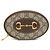 Monedero Gucci GG Supreme Horsebit Castaño Beige