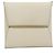 Monedero Hermès Bastia Verso Blanco Beige