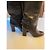 Chanel Lederstiefel Schwarz Größe 39 - Ansicht 8