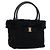 Borsa Vala in suede Salvatore Ferragamo Nero