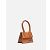 Jacquemus Le Chiquito Mini in pelle mini Marrone - vista 3