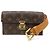 NUOVA BORSA CINTURA LOUIS VUITTON SLOCK PM MONOGRAMMA M44667 T85 Marrone