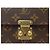 NUOVA BORSA CINTURA LOUIS VUITTON SLOCK PM MONOGRAMMA M44667 T85 Marrone - vista 6
