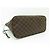 BORSA LOUIS VUITTON NEVERFULL MM N40599 IN CANVAS EBENE Marrone - vista 6