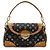 Borsa a Spalla Beverly MM Monogram Louis Vuitton Nero