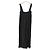 Autre Marque Normment Rayon Langes Kleid Schwarz