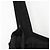 Autre Marque Normment Rayon Langes Kleid Schwarz - Ansicht 4