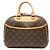 Borsa a mano Trouville Monogram Louis Vuitton Marrone
