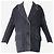 Prada Abrigo de lana y angora en dos tonos grises - talla UK 4 - vista 5