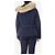 Poivre Blanc Veste de ski matelassée navy - taille M Noir - vue 2