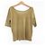 Autre Marque Camiseta 2 vías de terciopelo de malla JOURNAL STANDARD Amarillo
