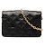 Borsa a spalla Pochette Coussin con catena in Monogramma embossato Louis Vuitton Nero