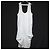 Autre Marque Vestido ENFOLD con drapeado curvo Blanco - vista 2