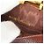 Chanel CC Bifold Quilted Caviar Compact Marrone - vista 4