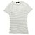 Ralph Lauren Camiseta de algodón RRL S/S con bolsillo y rayas Negro Blanco