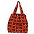 Chanel Vintage Frame Printed Canvas Large Orange - Ansicht 2