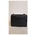 Chanel Mini Square borsa in agnello nero - vista 13